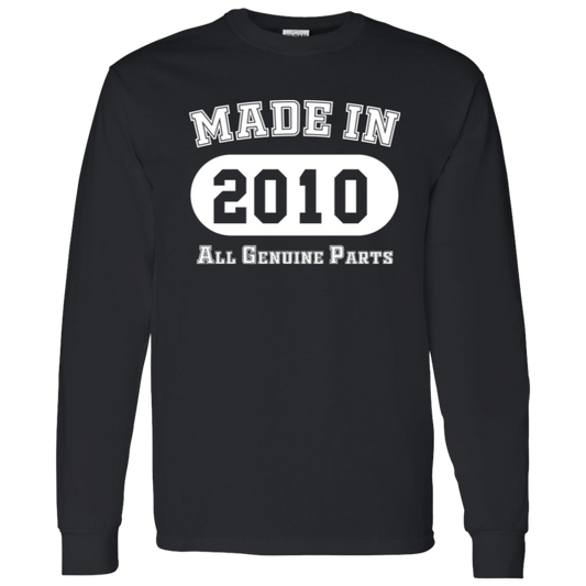 Made In 2010 All Genuine Parts - Long Sleeve Tee