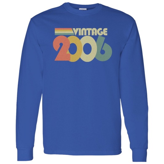 Retro Vintage 2006 - Long Sleeve Tee