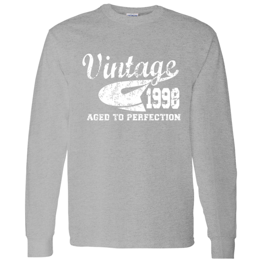 Vintage 1998 Aged To Perfection - Long Sleeve Tee