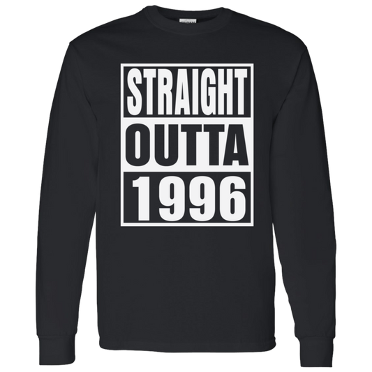 Straight Outta 1996 - Long Sleeve Tee