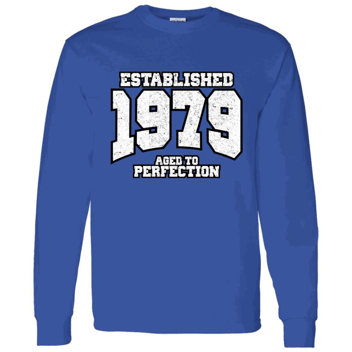 Established 1979 Aged To Perfection - Long Sleeve Tee