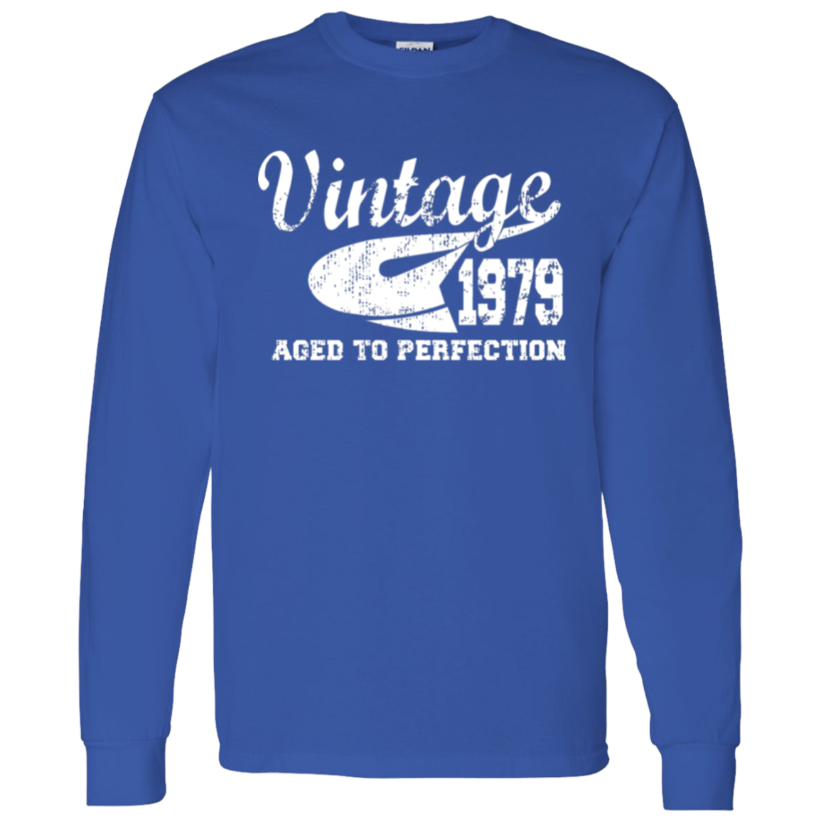 Vintage 1979 Aged To Perfection - Long Sleeve Tee