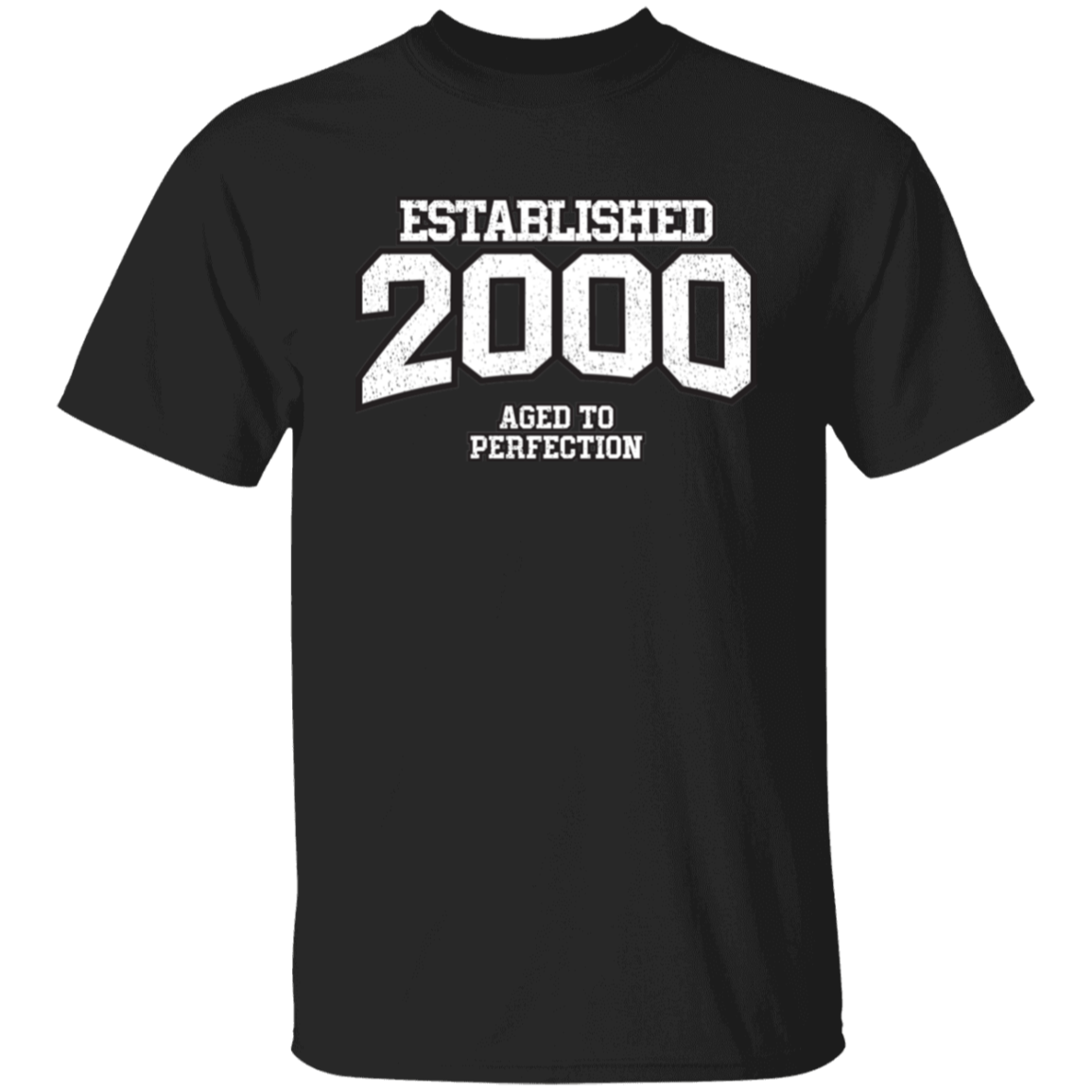 Established 2000 Aged To Perfection - T Shirt