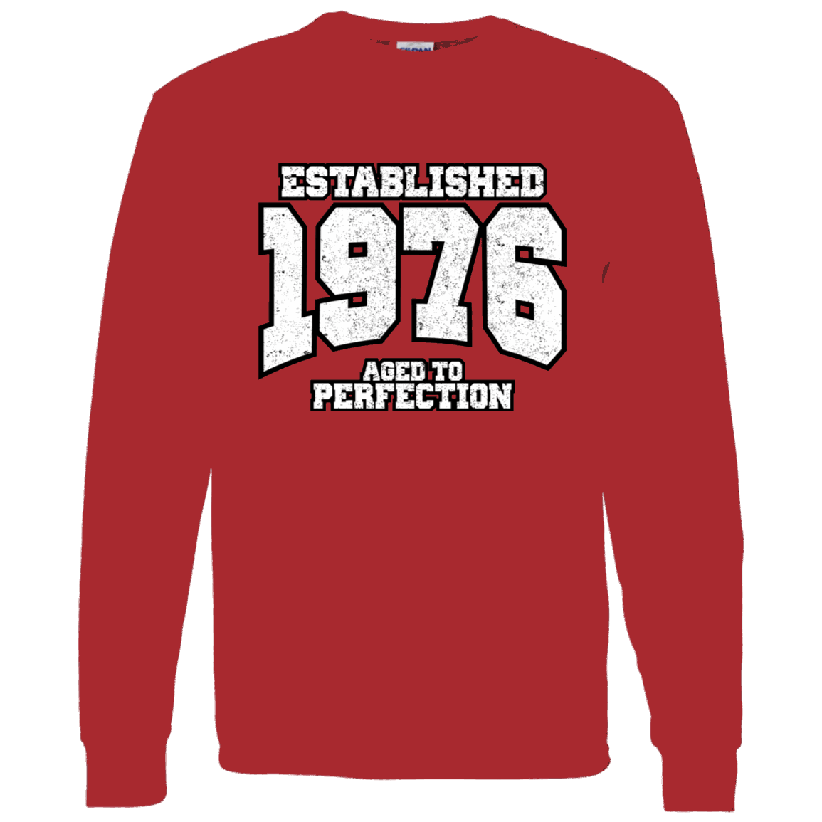 Established 1976 Aged To Perfection - Long Sleeve Tee