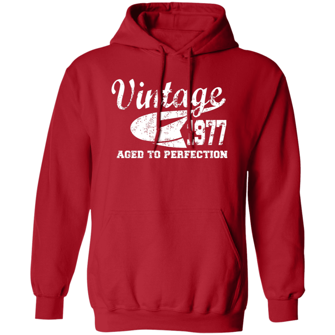 Vintage 1977 Aged To Perfection - Hoodie