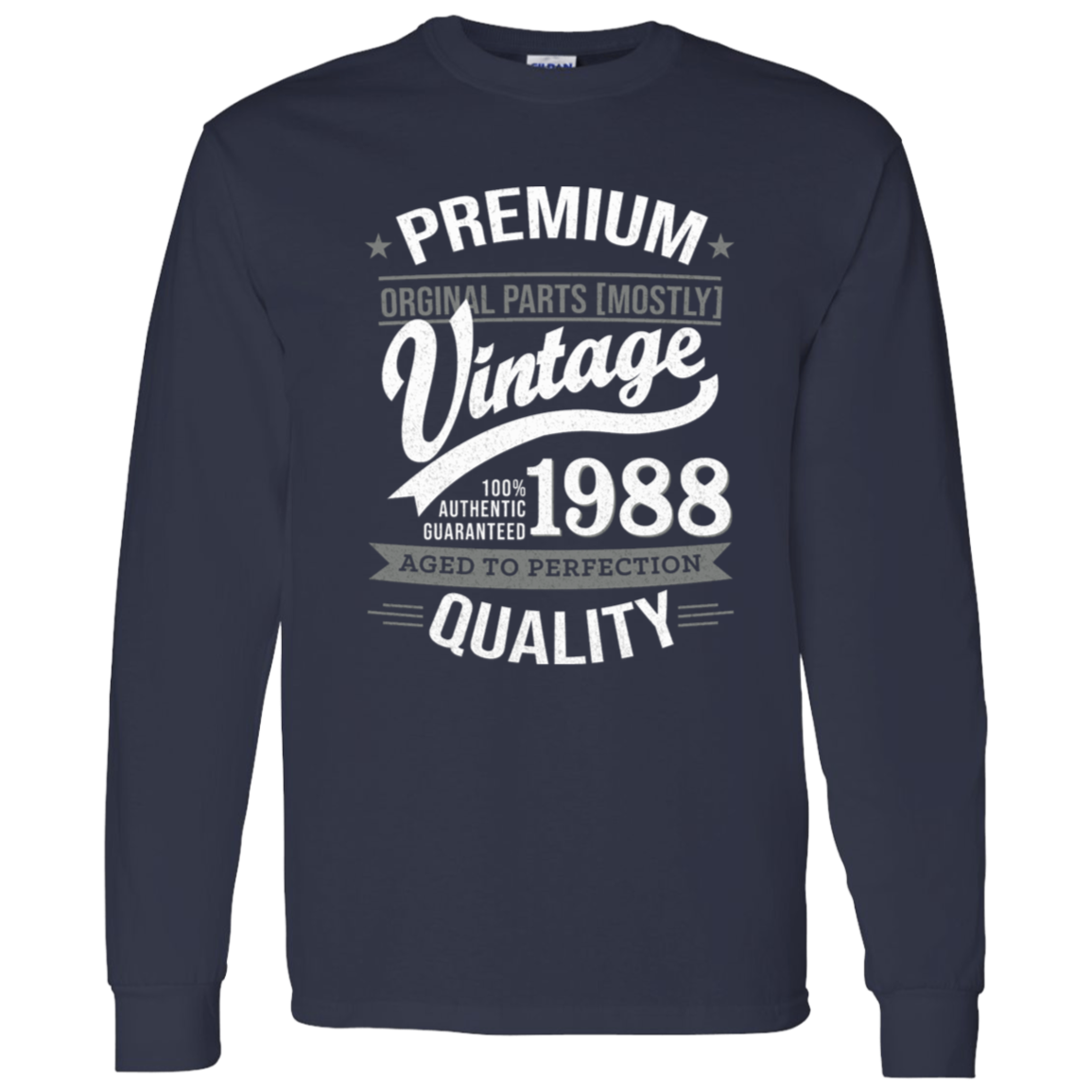 Premium Quality 1988 - Long Sleeve Tee