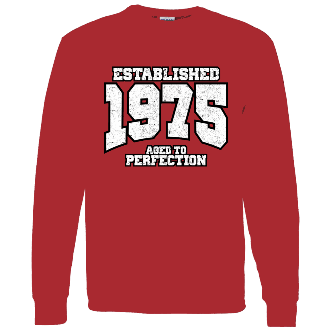 Established 1975 Aged To Perfection - Long Sleeve Tee