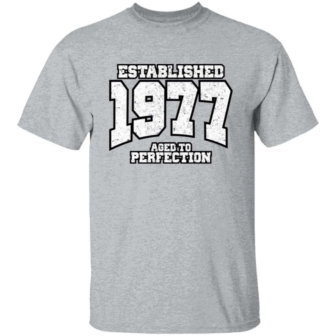 Established 1977 Aged To Perfection - T Shirt