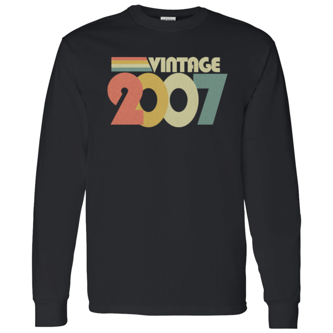 Retro Vintage 2007 - Long Sleeve Tee