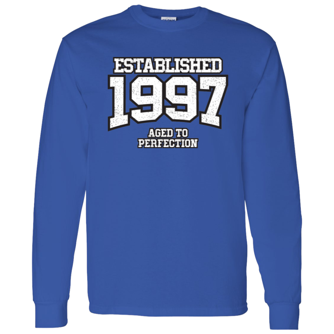 Established 1997 Aged To Perfection - Long Sleeve Tee