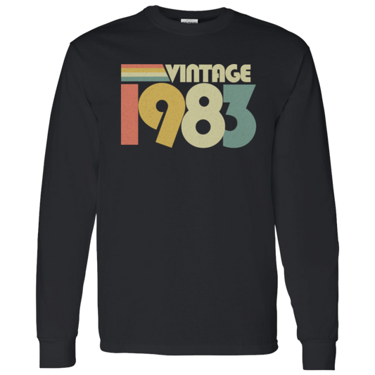 Retro Vintage 1983 - Long Sleeve Tee