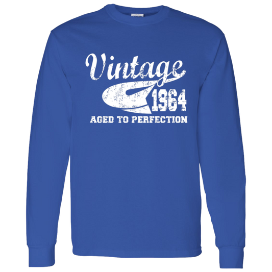 Vintage 1964 Aged To Perfection - Long Sleeve Tee