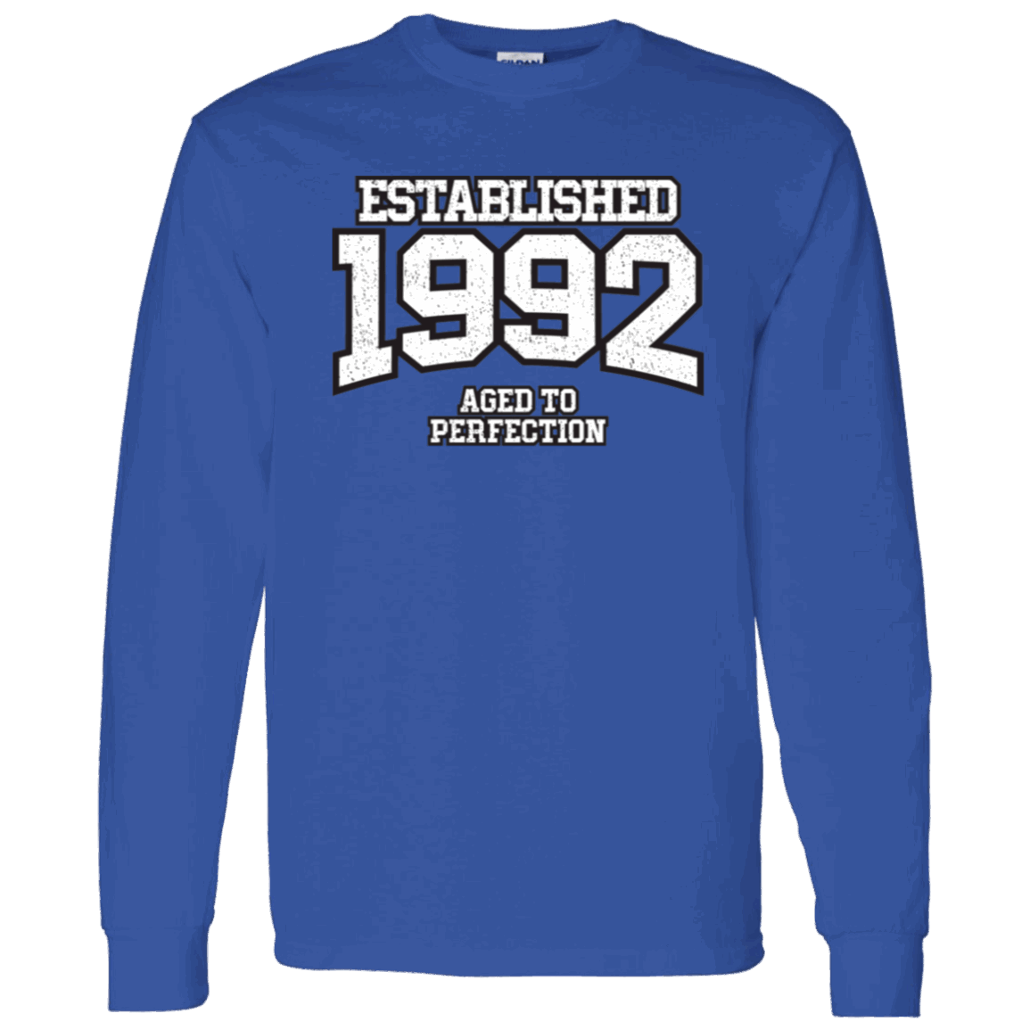 Established 1992 Aged To Perfection - Long Sleeve Tee