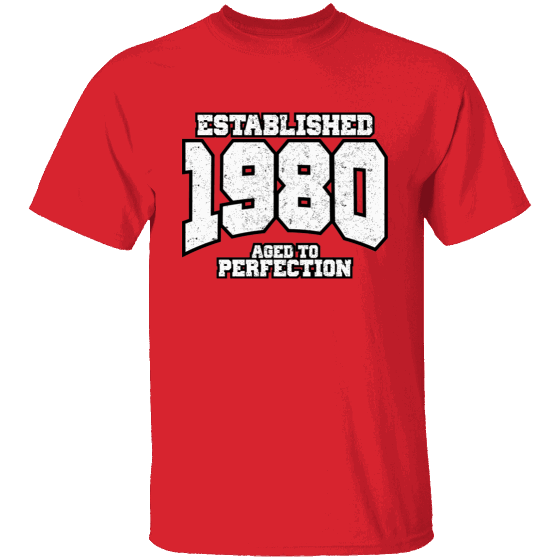 Established 1980 Aged To Perfection - T Shirt