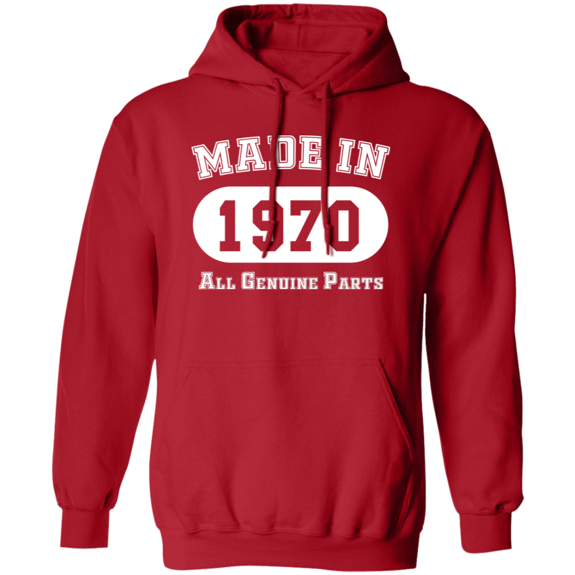 Made In 1970 All Genuine Parts - Hoodie