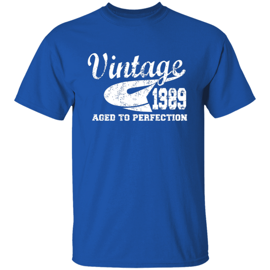 Vintage 1989 Aged To Perfection - T Shirt