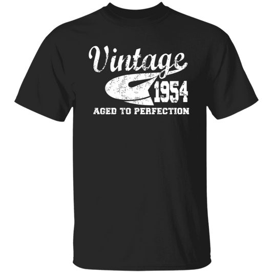 Vintage 1954 Aged To Perfection - T Shirt