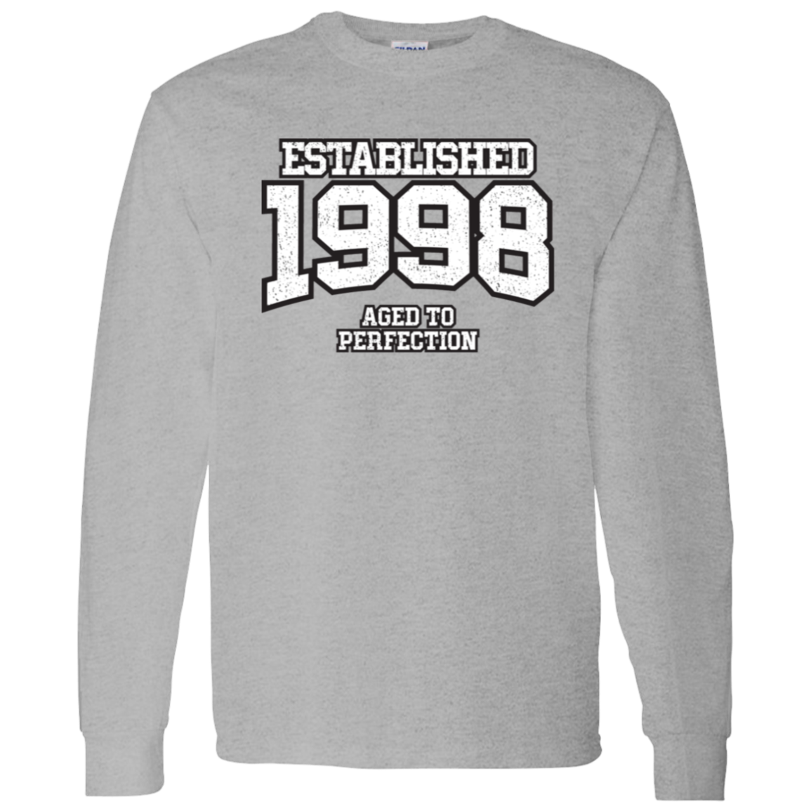 Established 1998 Aged To Perfection - Long Sleeve Tee