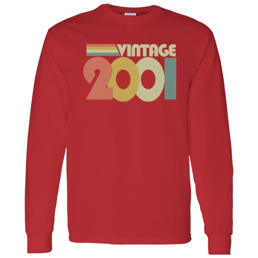 Retro Vintage 2001 - Long Sleeve Tee