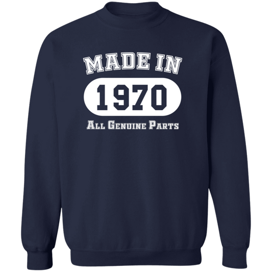 Made In 1970 All Genuine Parts - Sweatshirt