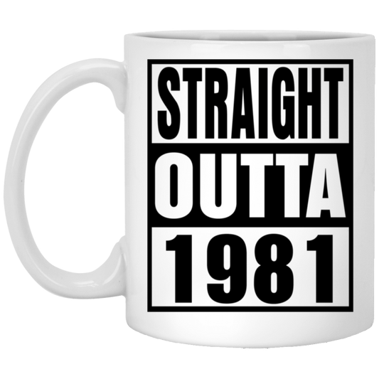 Straight Outta 1981 - Mugs