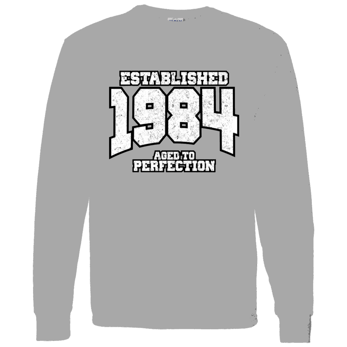 Established 1984 Aged To Perfection - Long Sleeve Tee