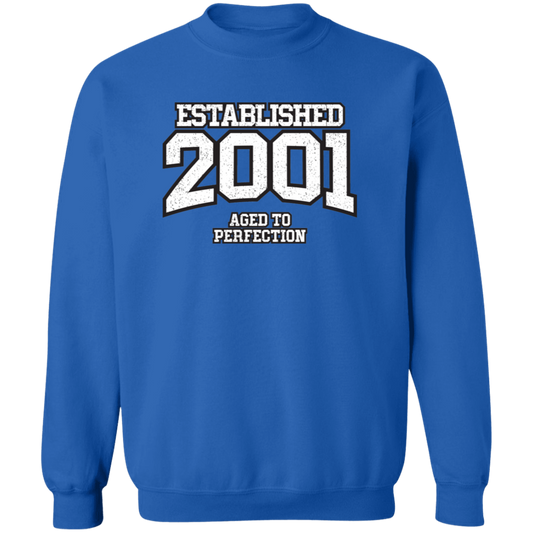 Established 2001 Aged To Perfection - Sweatshirt