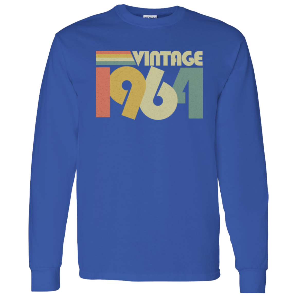 Retro Vintage 1964 - Long Sleeve Tee