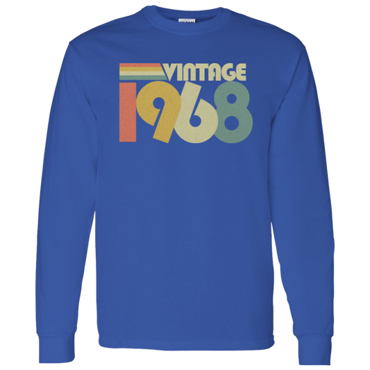 Retro Vintage 1968 - Long Sleeve Tee