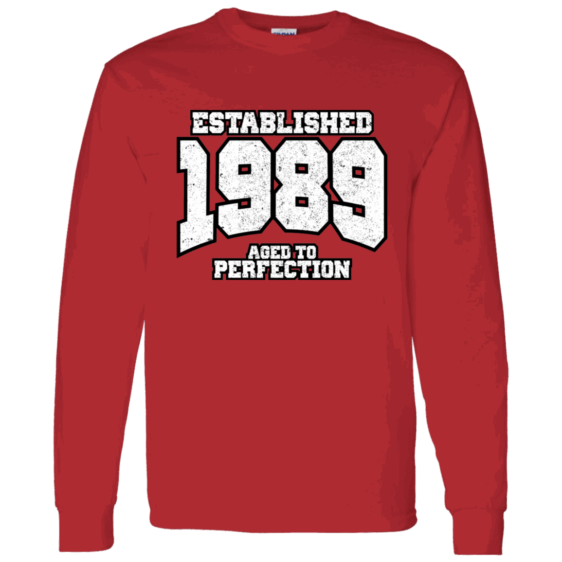 Established 1989 Aged To Perfection - Long Sleeve Tee