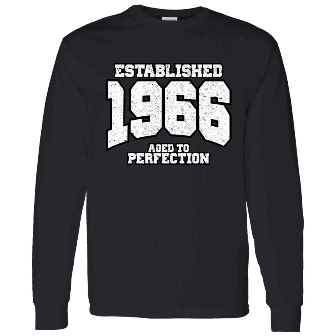 Established 1966 Aged To Perfection - Long Sleeve Tee