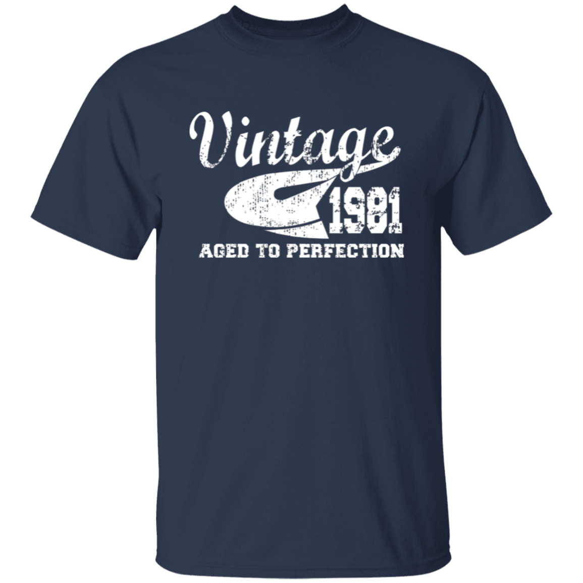 Vintage 1981 Aged To Perfection - T Shirt