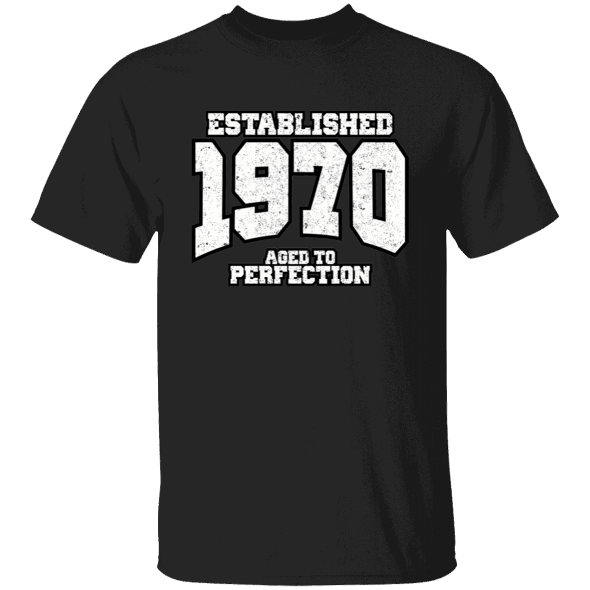 Established 1970 Aged To Perfection - T Shirt