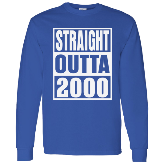 Straight Outta 2000 - Long Sleeve Tee