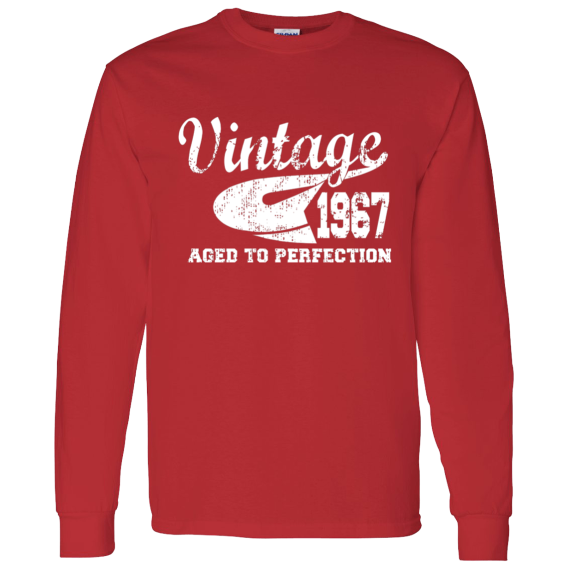 Vintage 1967 Aged To Perfection - Long Sleeve Tee