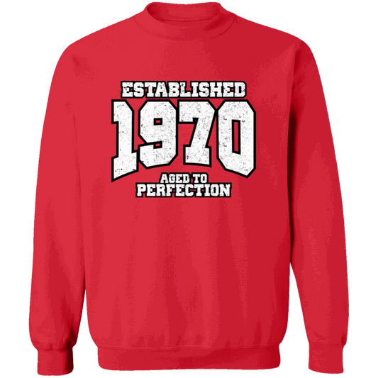 Established 1970 Aged To Perfection - Sweatshirt