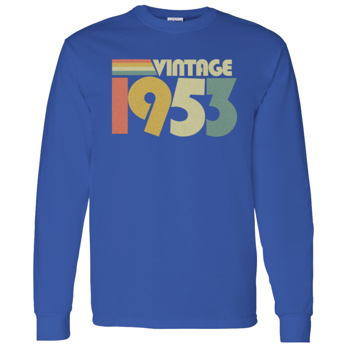 Retro Vintage 1953 - Long Sleeve Tee