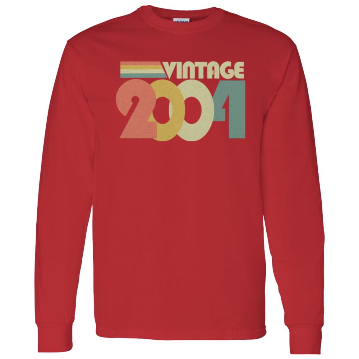 Retro Vintage 2004 - Long Sleeve Tee