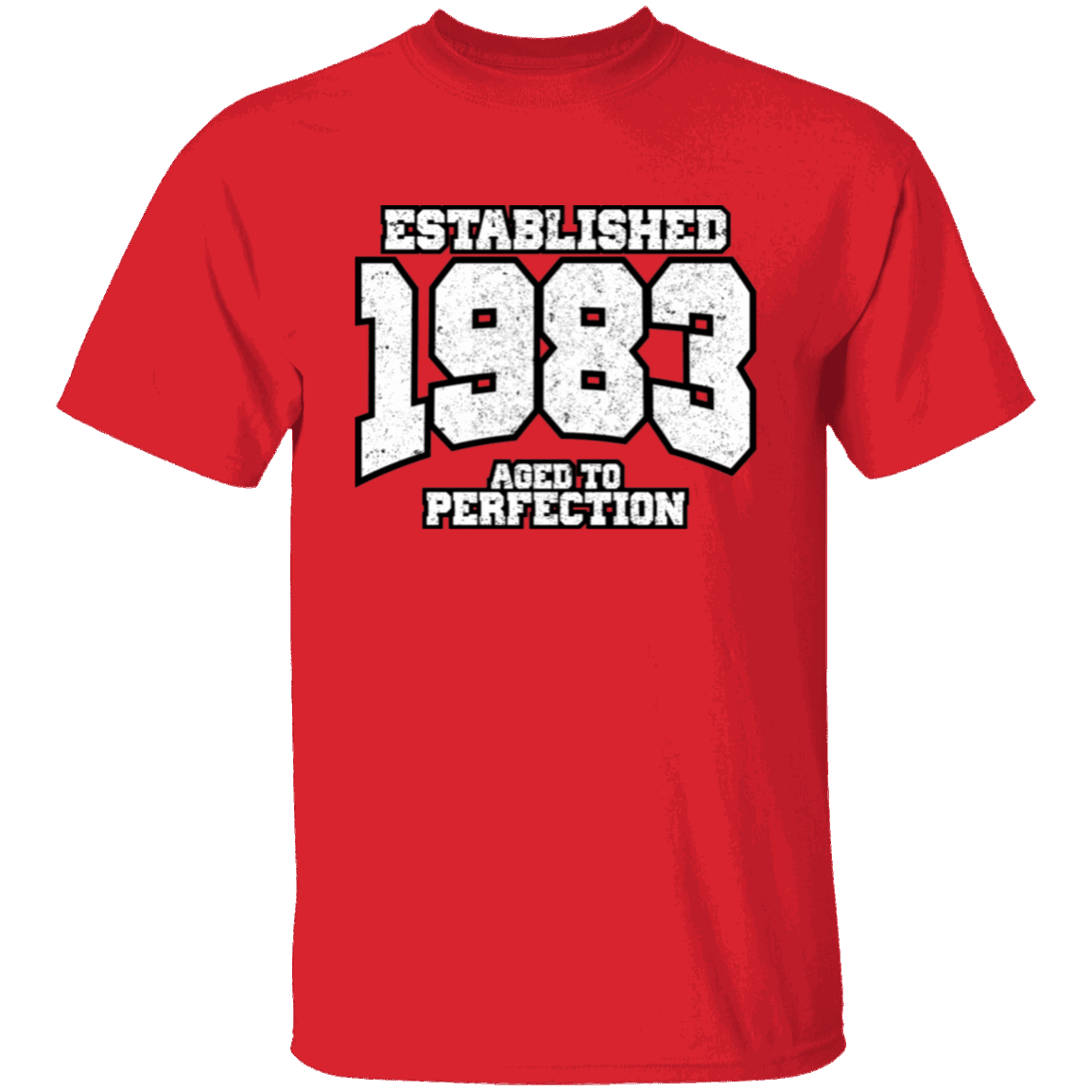 Established 1983 Aged To Perfection - T Shirt