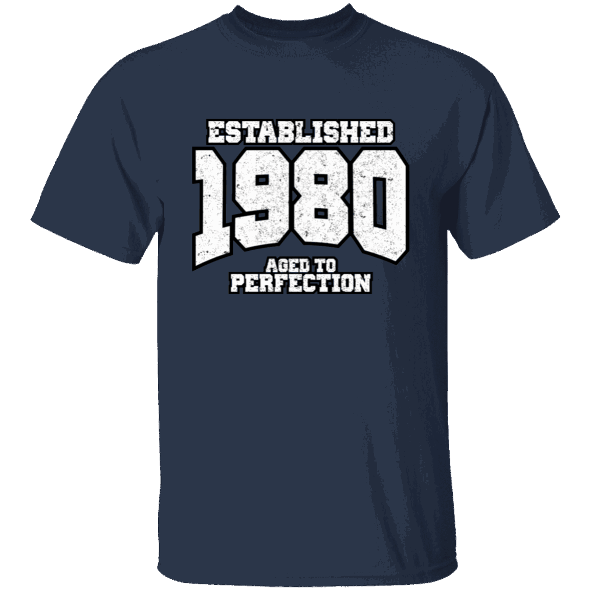 Established 1980 Aged To Perfection - T Shirt