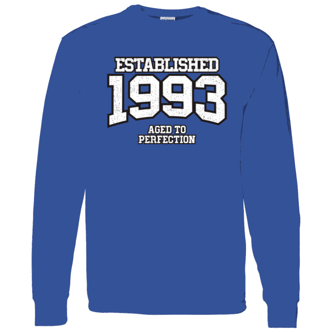 Established 1993 Aged To Perfection - Long Sleeve Tee