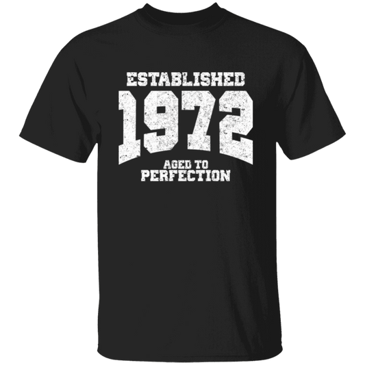 Established 1972 Aged To Perfection - T Shirt