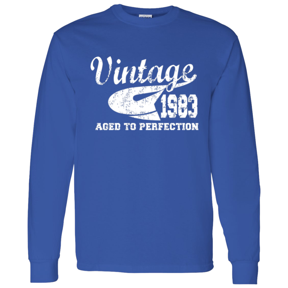 Vintage 1983 Aged ToPerfection - Long Sleeve Tee