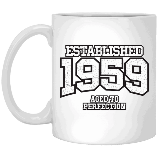 Established 1959 Aged To Perfection - Mugs