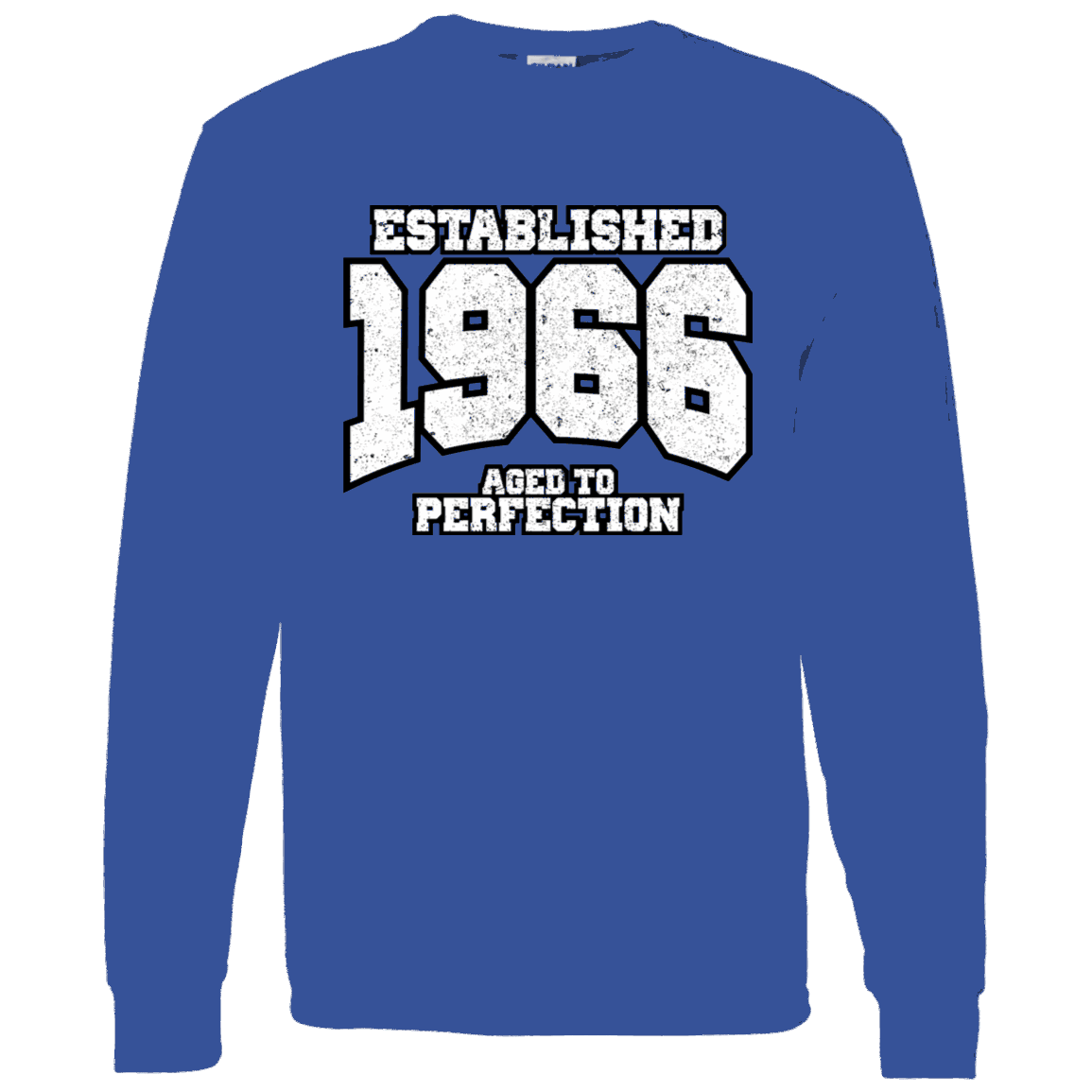 Established 1966 Aged To Perfection - Long Sleeve Tee