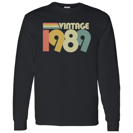 Retro Vintage 1989 - Long Sleeve Tee