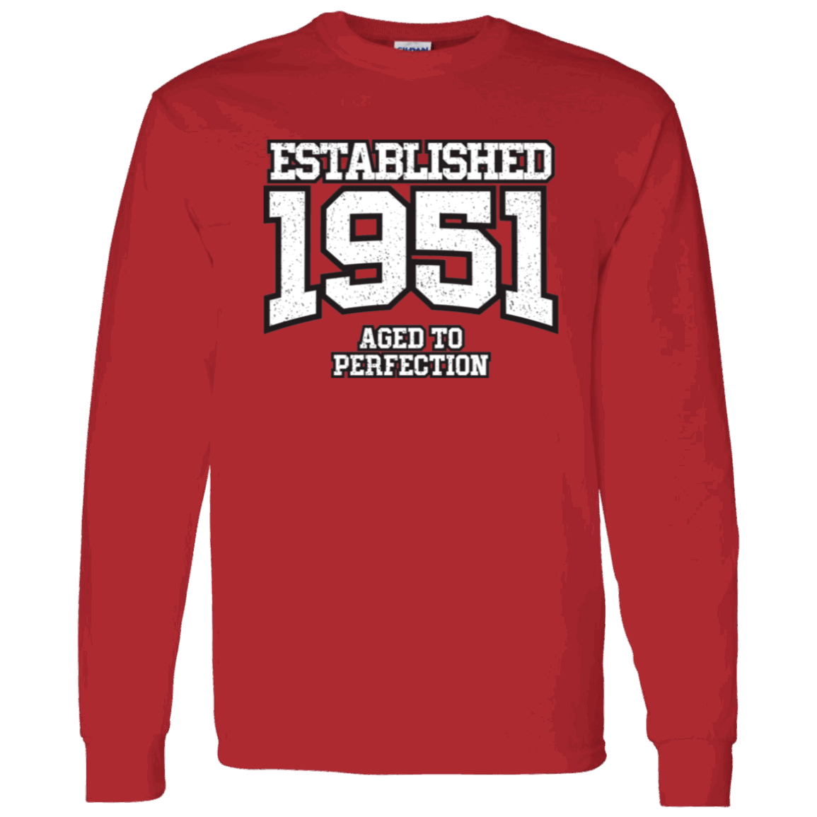 Established 1951 Aged To Perfection - Long Sleeve Tee