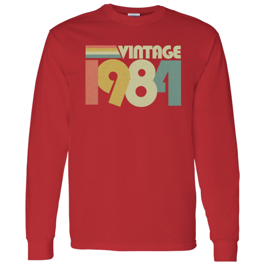 Retro Vintage 1984 - Long Sleeve Tee