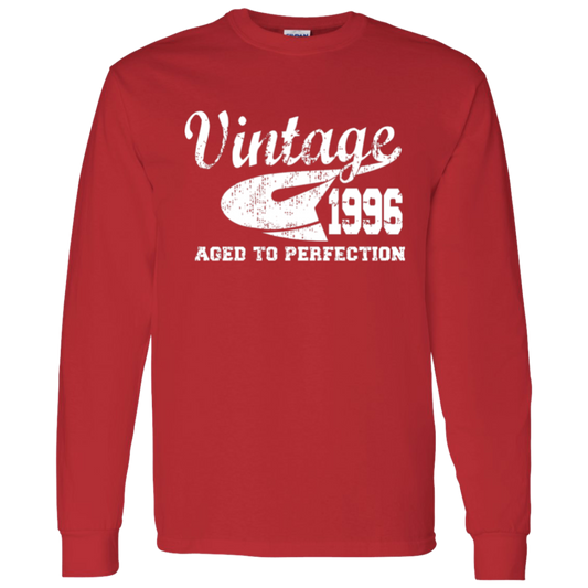 Vintage 1996 Aged To Perfection - Long Sleeve Tee