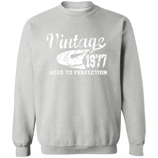 Vintage 1977 Aged To Perfection - Sweatshirt